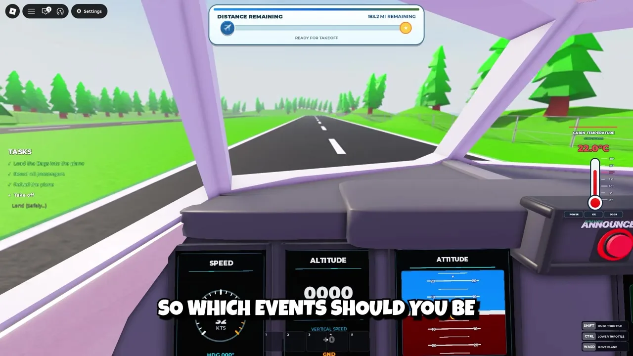 Bumpy Flight cockpit before takeoff from gameplay footage