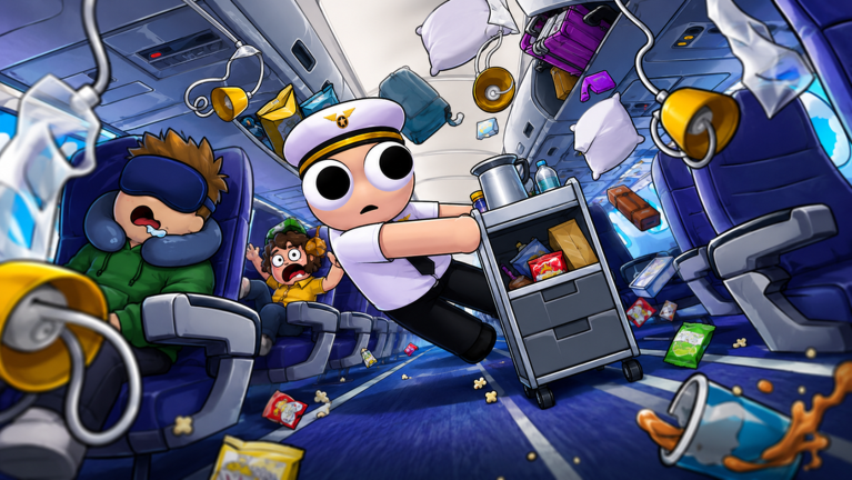 Bumpy Flight passenger service official artwork